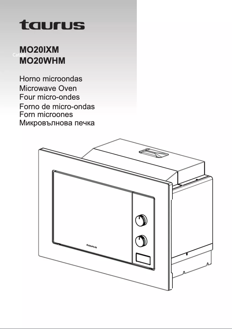 Page n°1 - Manuel utilisateur Taurus MO20IXM
