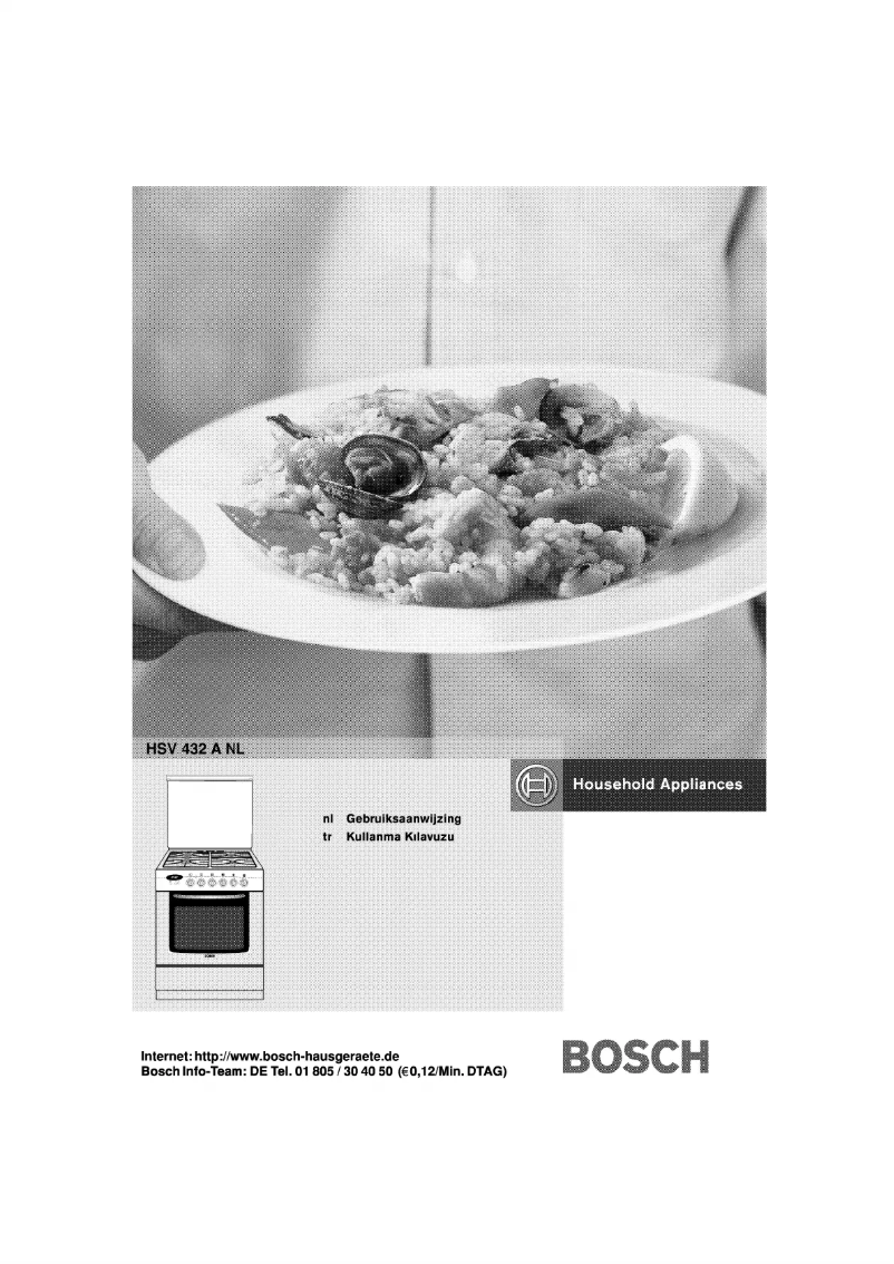 Page 1 de la notice Manuel utilisateur Bosch HSV432A