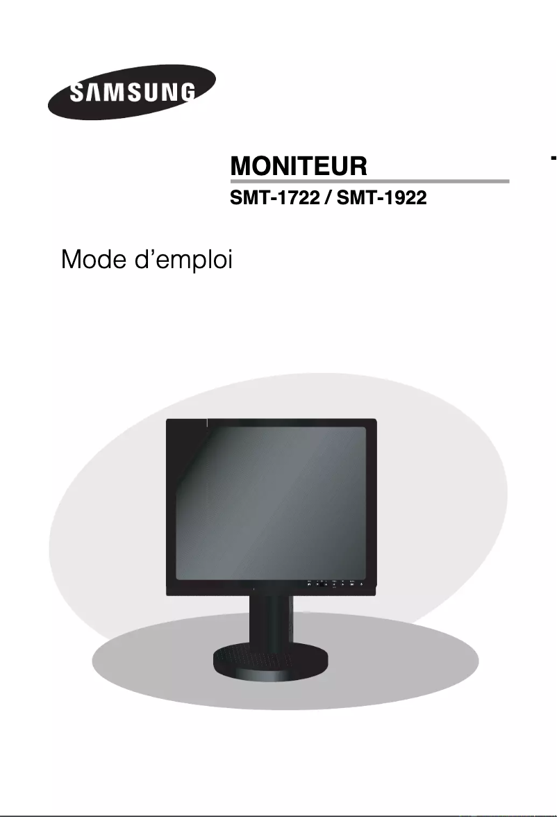 Image de la première page du manuel de l'appareil SMT-1722P