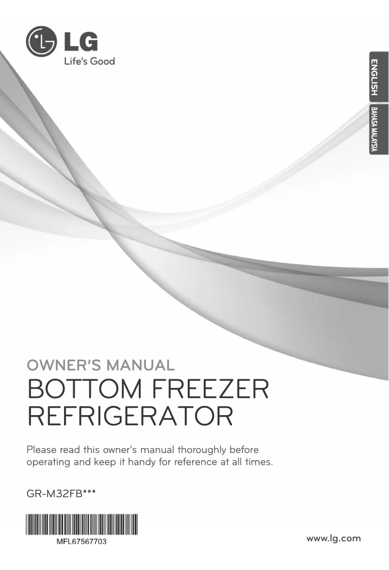 Página 1 del manual Manual de usuario LG GR-V9100