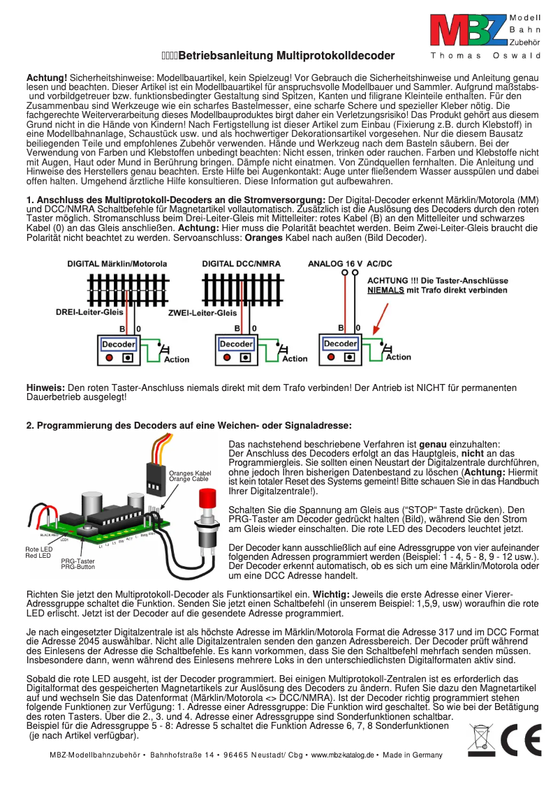 Image de la première page du manuel de l'appareil 73005