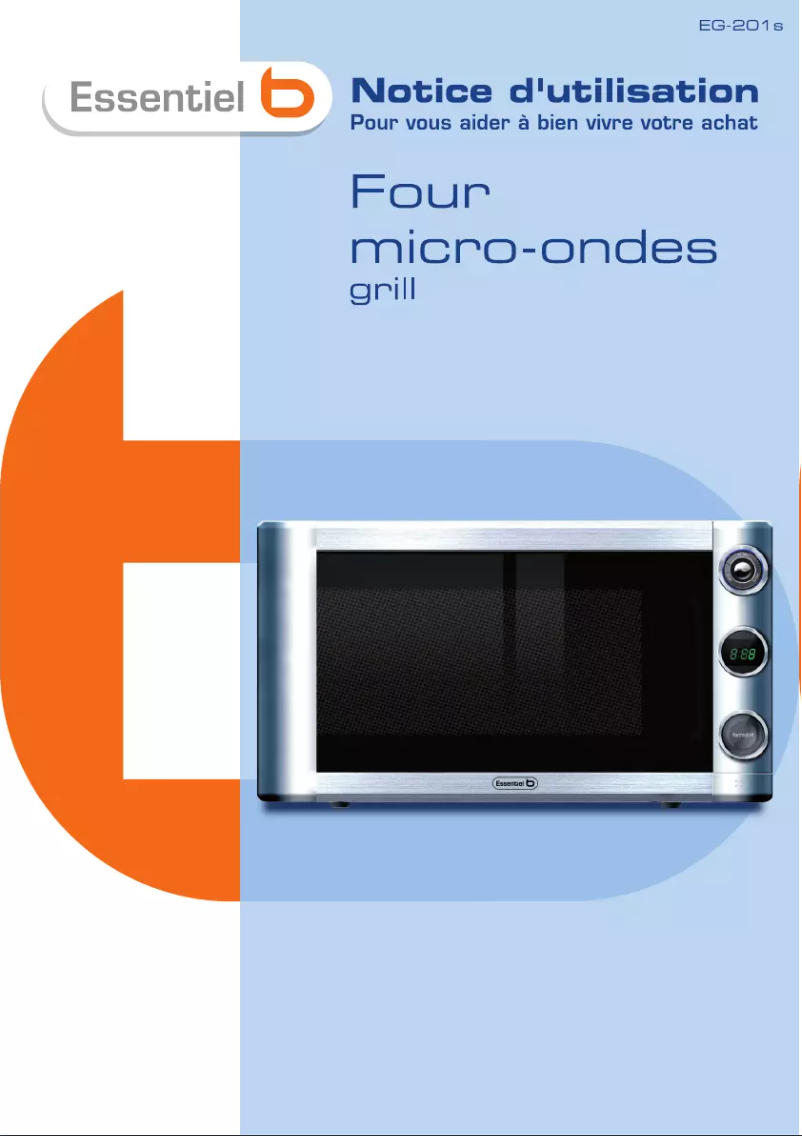 Image de la première page du manuel de l'appareil EG-201S