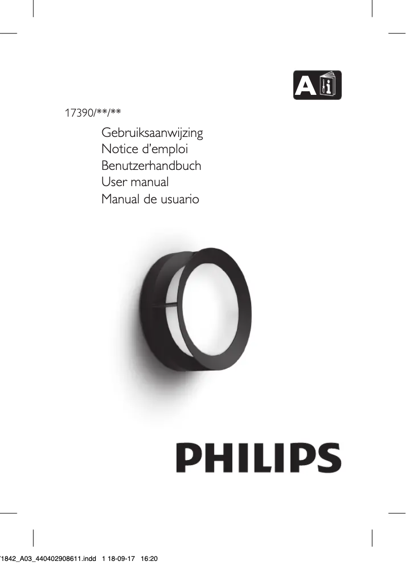 Página 1 del manual Manual de usuario Philips Actea