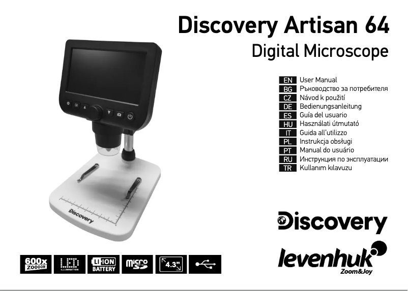 Page n°1 - Manuel utilisateur Discovery Artisan 64