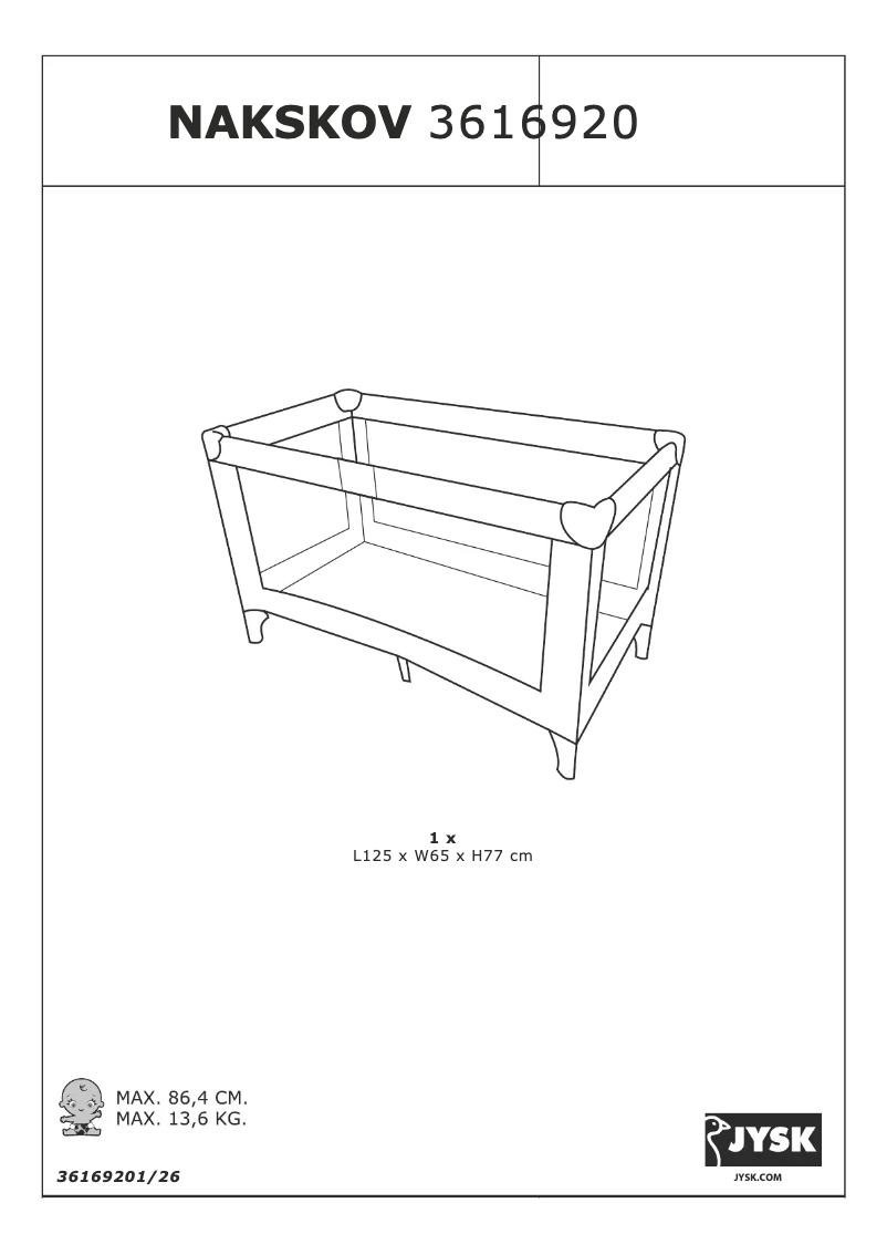 Página 1 del manual Manual de usuario JYSK Nakskov