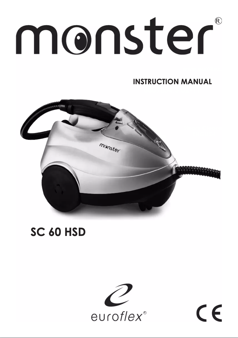 Página 1 del manual Manual de usuario Euroflex Monster SC60