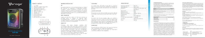 Page n°1 - Manuel utilisateur Vorago KSP-180