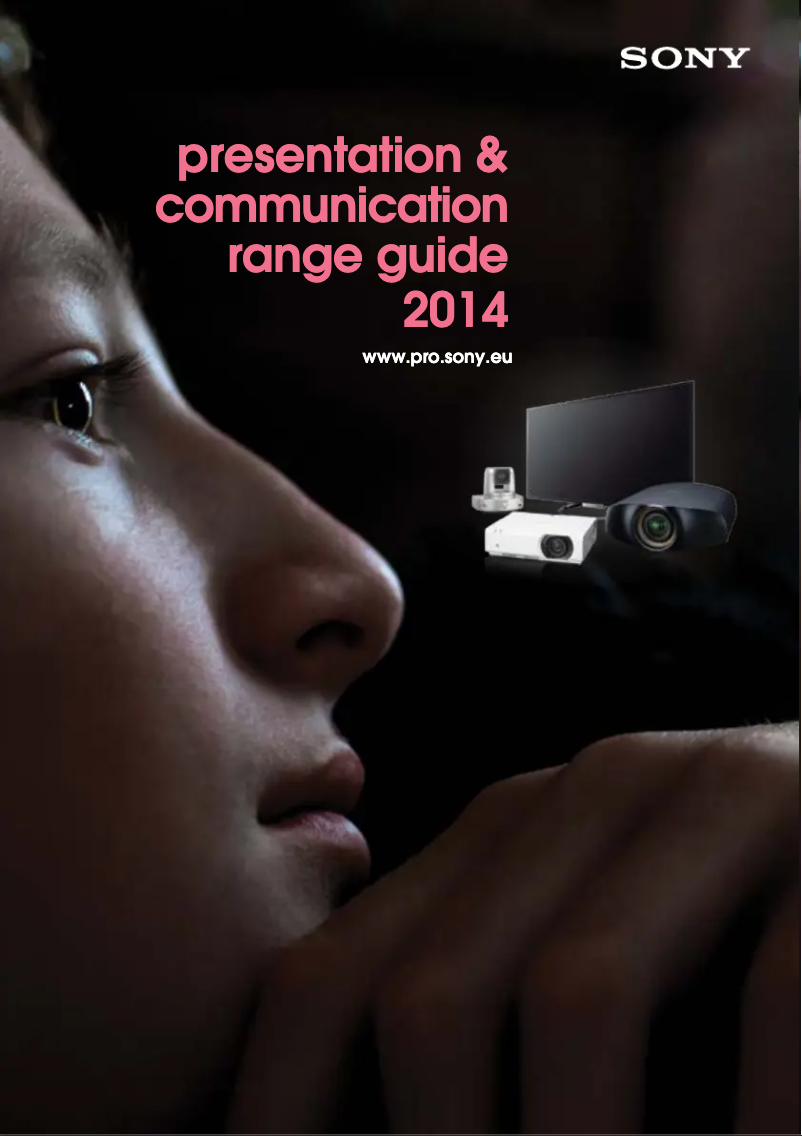 Page 1 de la notice Manuel utilisateur Sony FWD-85X9600P