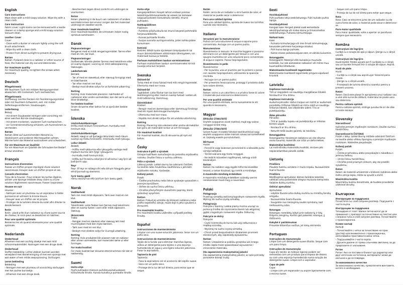 Image de la première page du manuel de l'appareil NILSOVE