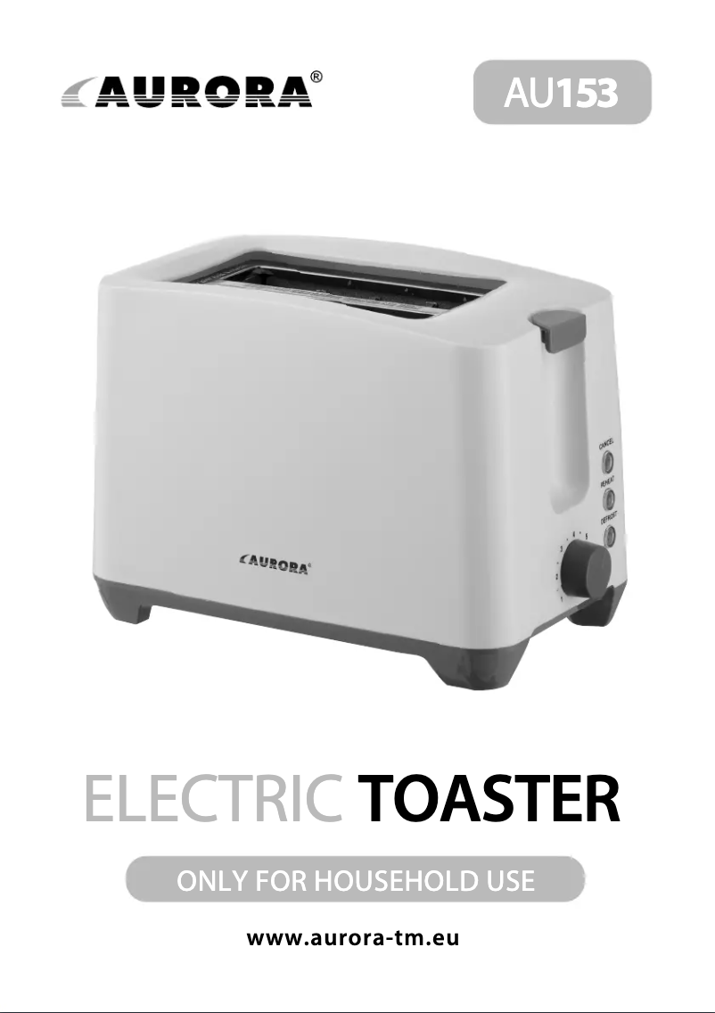 Page n°1 - Manuel utilisateur Aurora AU153