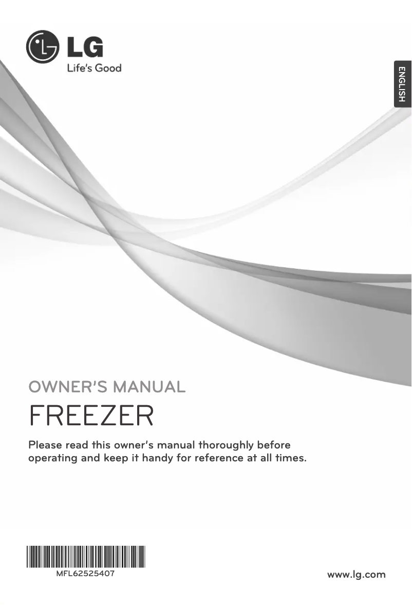 Page 1 de la notice Manuel utilisateur LG GR-N268BLQ