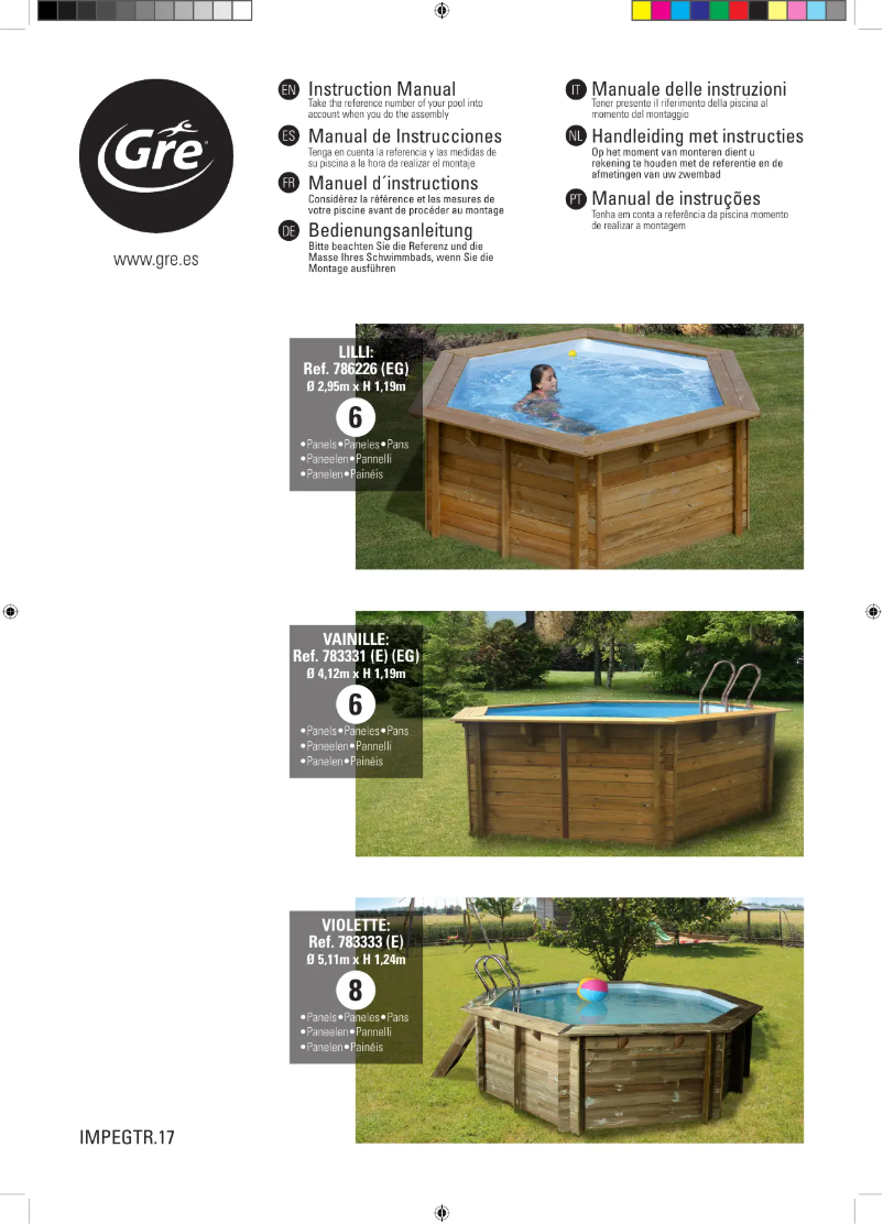 Página 1 del manual Manual de usuario Gre 790083