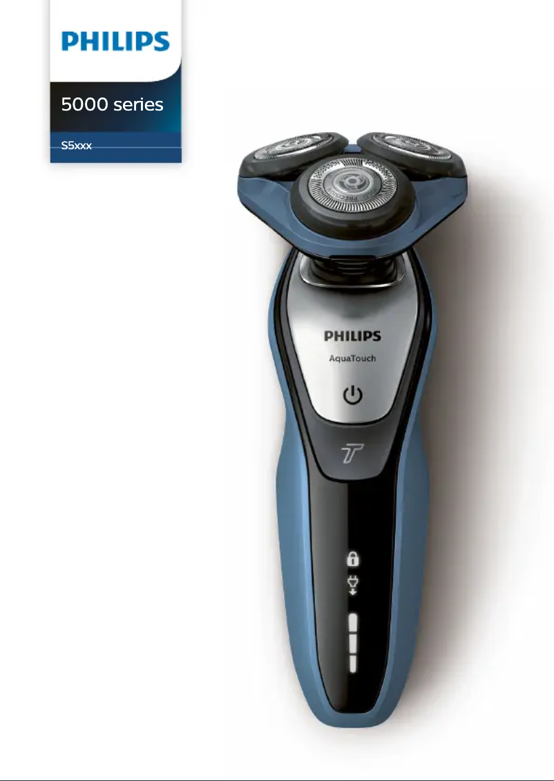 Page n°1 - Manuel utilisateur Philips Series 5000 S5216