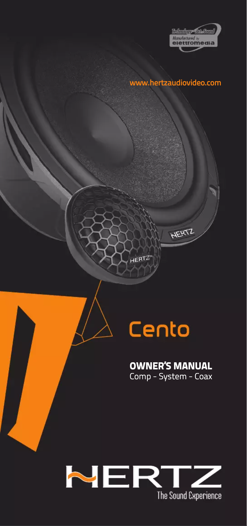 Page 1 de la notice Manuel utilisateur Hertz Cento CX 570