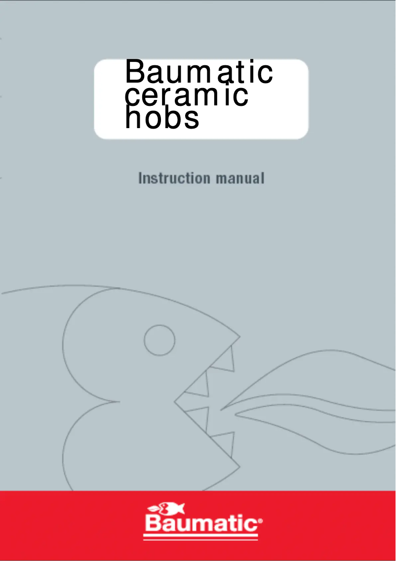 Page 1 de la notice Manuel utilisateur Baumatic B15