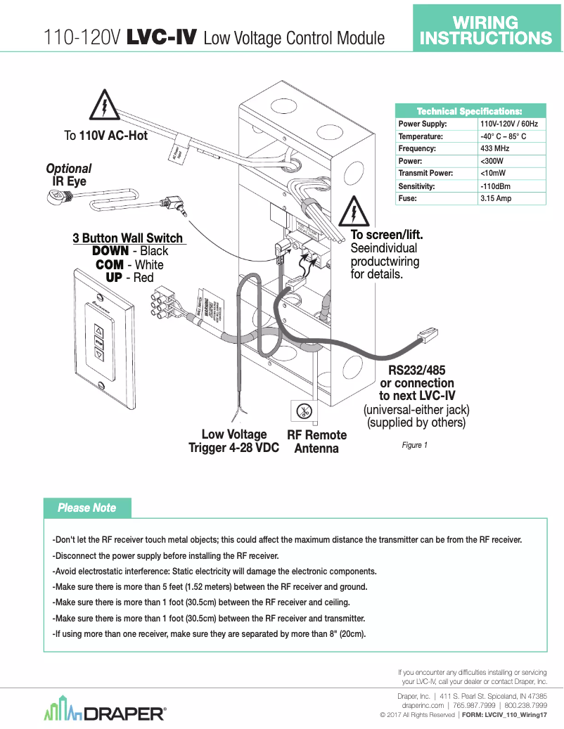 Image de la première page du manuel de l'appareil LVC-IV