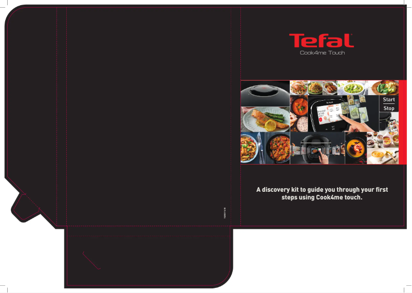 Page 1 of the manual Quick Start Guide Tefal Cook4Me Touch CY9128