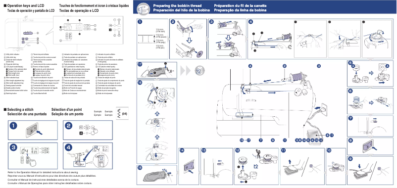 Imagen de la primera página del manual del dispositivo SQ9100