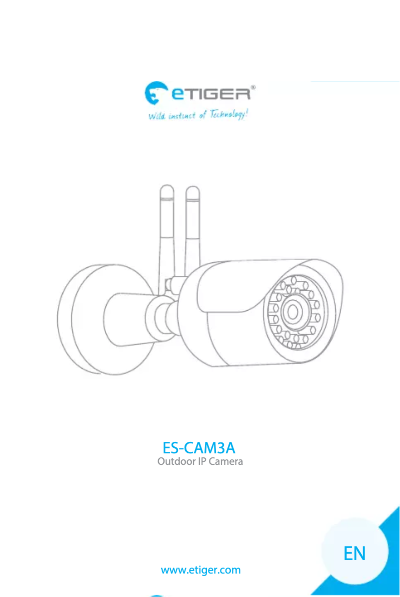 Página 1 del manual Manual de usuario eTiger ES-CAM3A