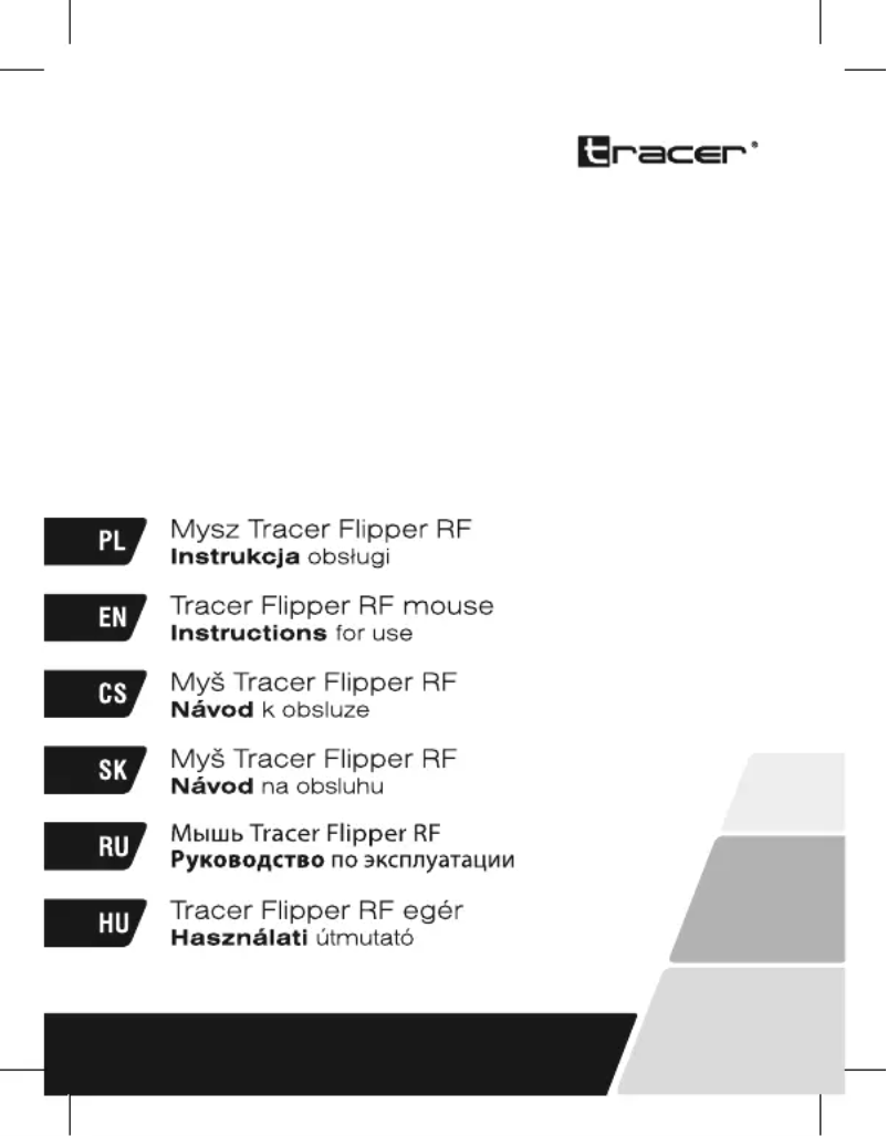 Image de la première page du manuel de l'appareil Flipper RF