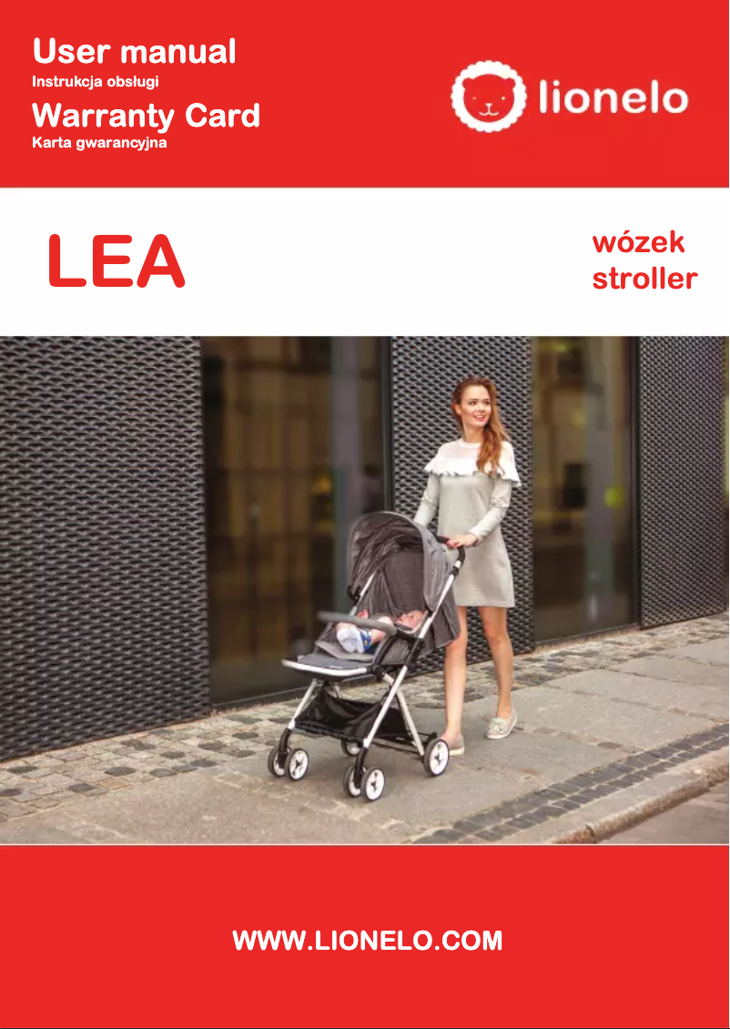 Page n°1 - Manuel utilisateur Lionelo Lea