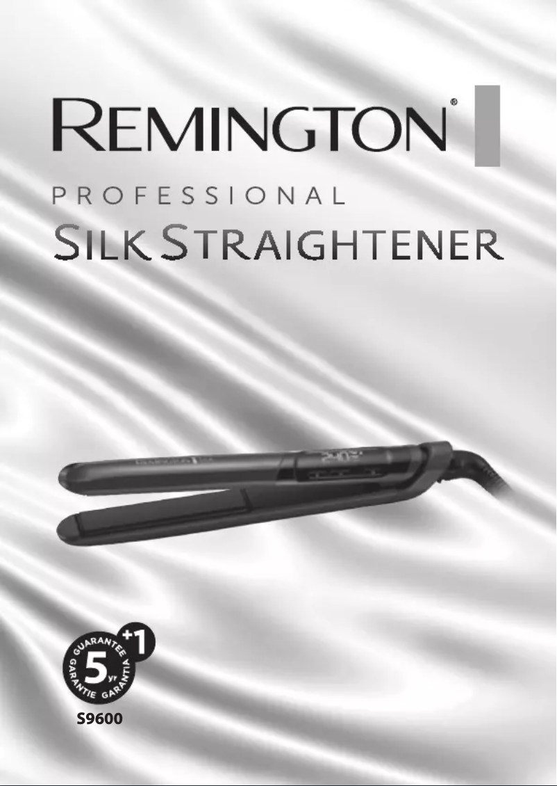 Page 1 de la notice Manuel utilisateur Remington Silk S9600