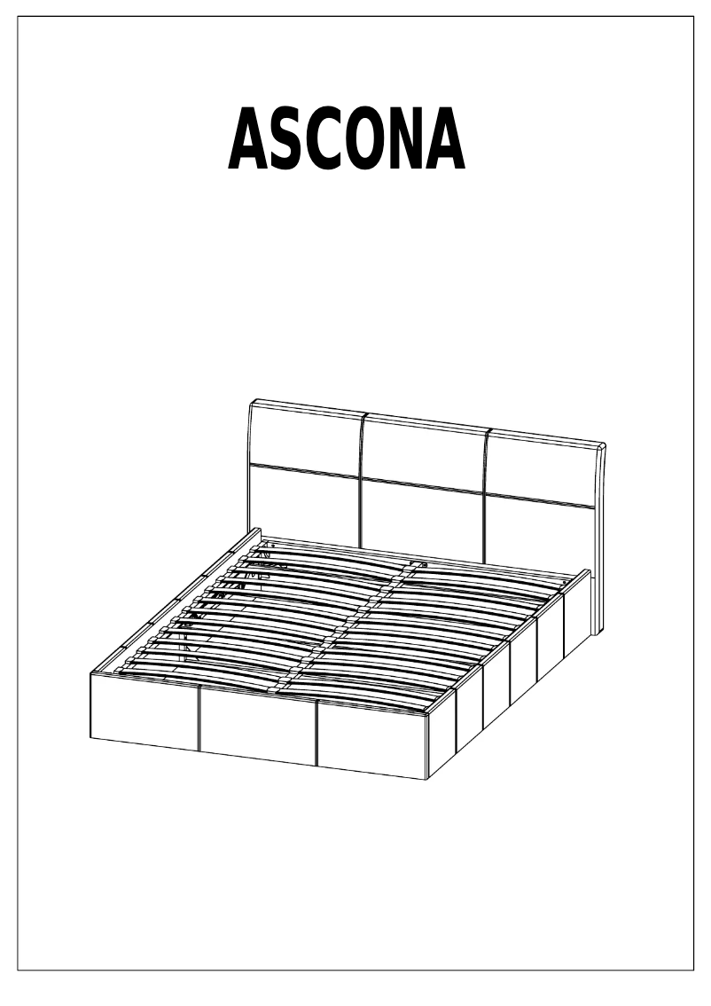 Page 1 de la notice Manuel utilisateur JYSK Ascona (191x150)