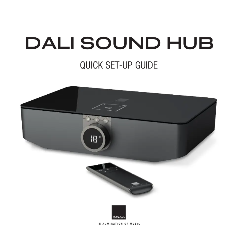 Image de la première page du manuel de l'appareil BluOS NPM-1