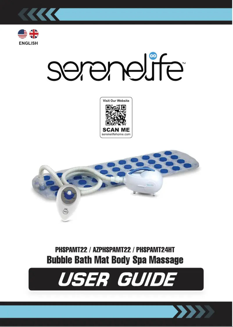 Page 1 de la notice Manuel utilisateur SereneLife PHSPAMT22