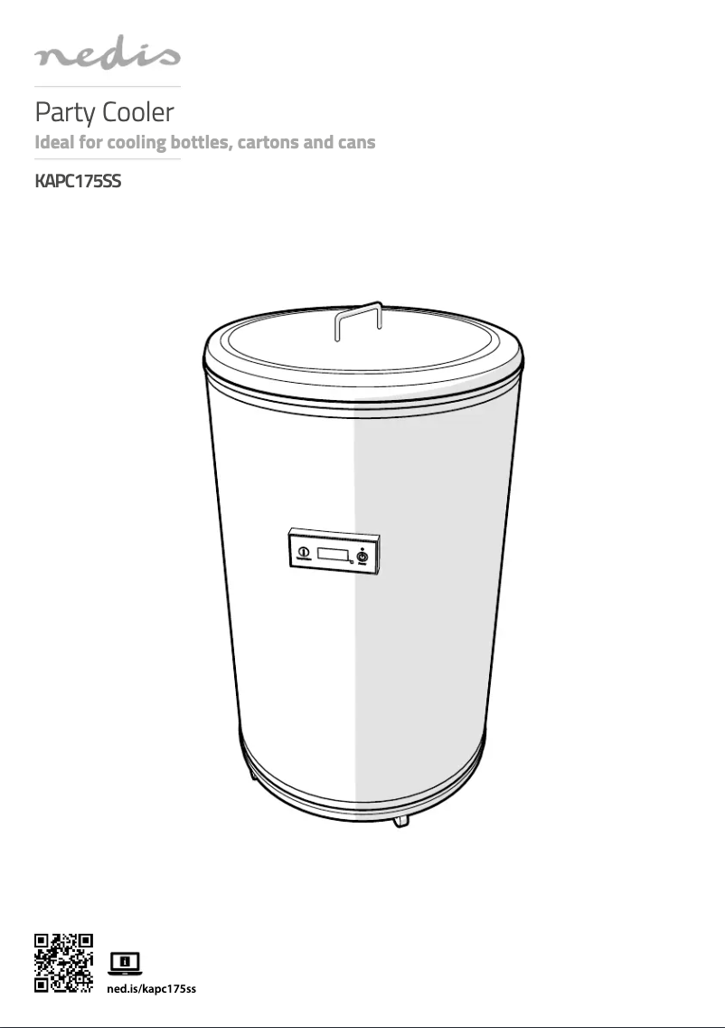 Page n°1 - Manuel utilisateur Nedis KAPC175SS