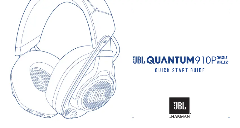 Page n°1 - Guide de démarrage rapide JBL Quantum 910P Console Wireless
