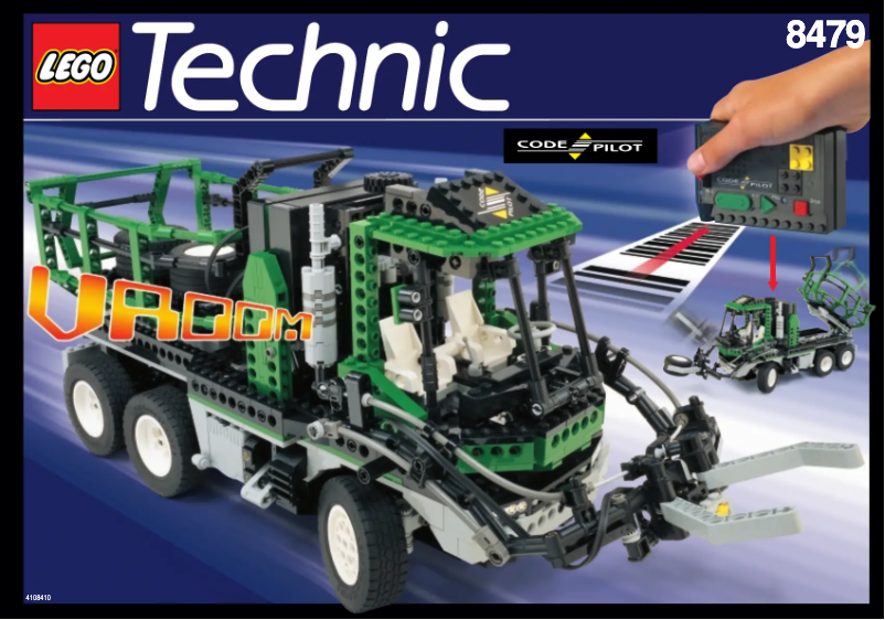 Page 1 de la notice Manuel utilisateur Lego Technic 8479