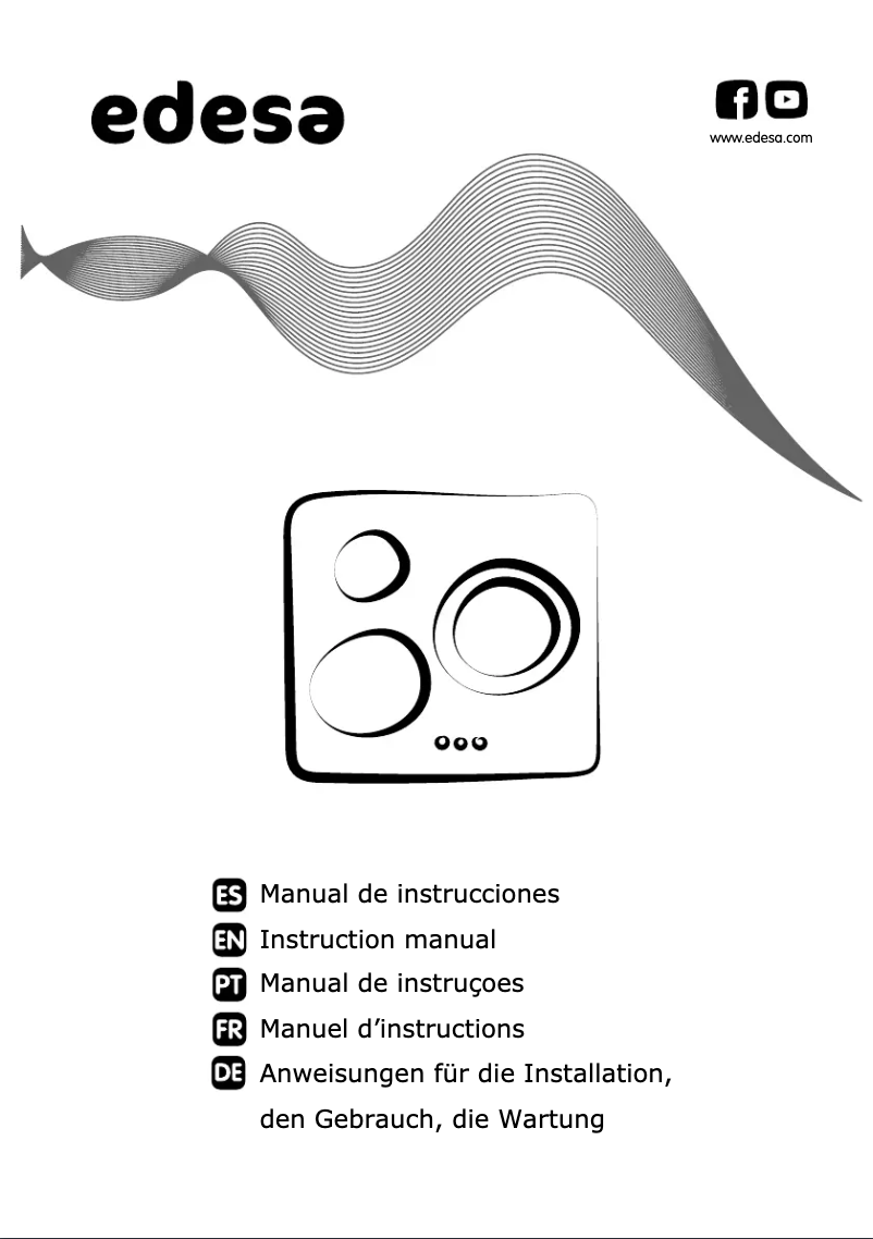 Page n°1 - Manuel utilisateur Edesa EIT-6328 R
