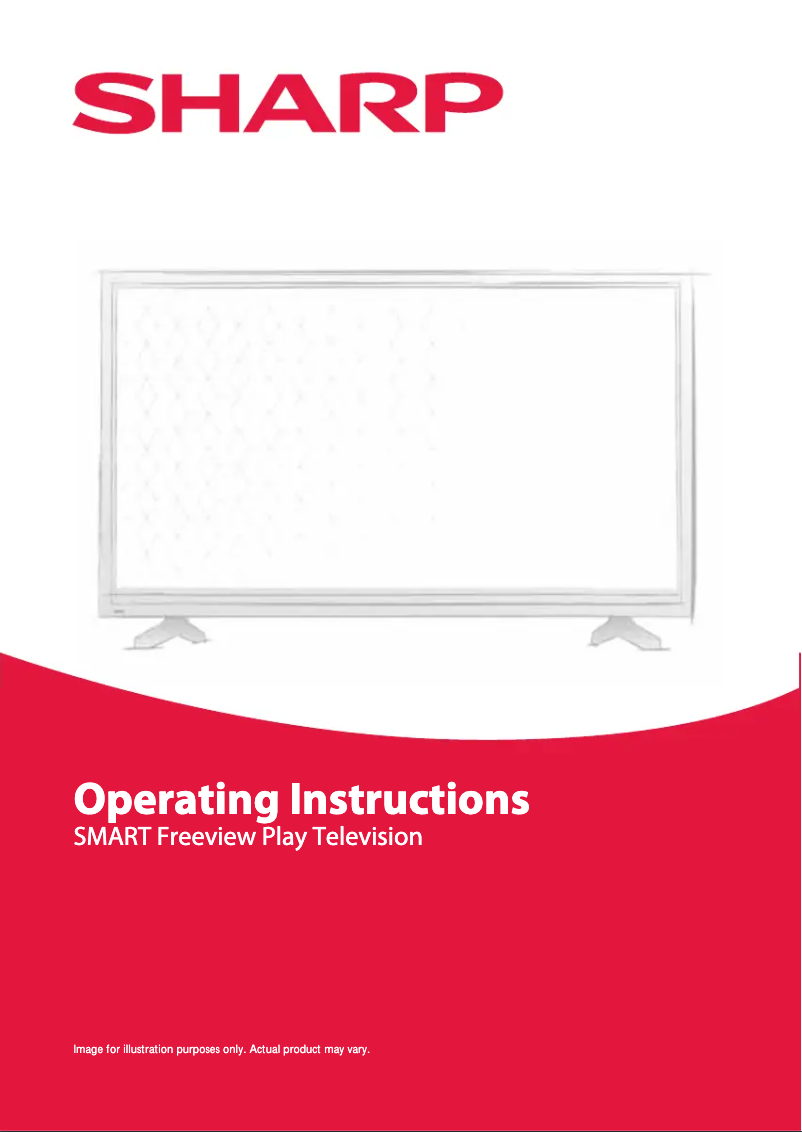 Page 1 de la notice Manuel utilisateur Sharp 32BC5K