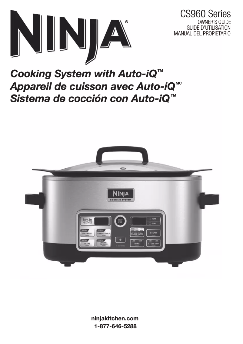 Image de la première page du manuel de l'appareil Auto-IQ CS960