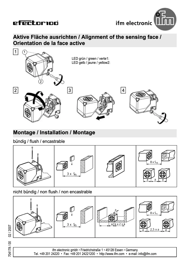 Page n°1 - Manuel utilisateur IFM IM5128