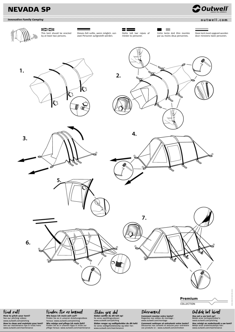 Image de la première page du manuel de l'appareil Nevada SP