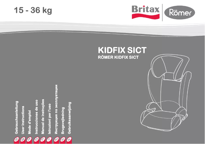 Page n°1 - Manuel utilisateur Römer Kidfix Sict