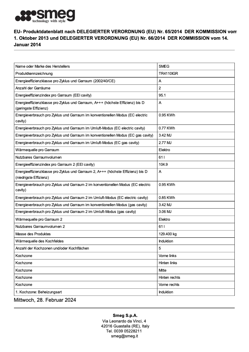 Image de la première page du manuel de l'appareil TR4110IGR