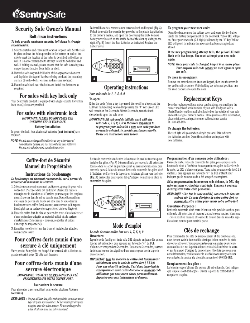 Image de la première page du manuel de l'appareil X031