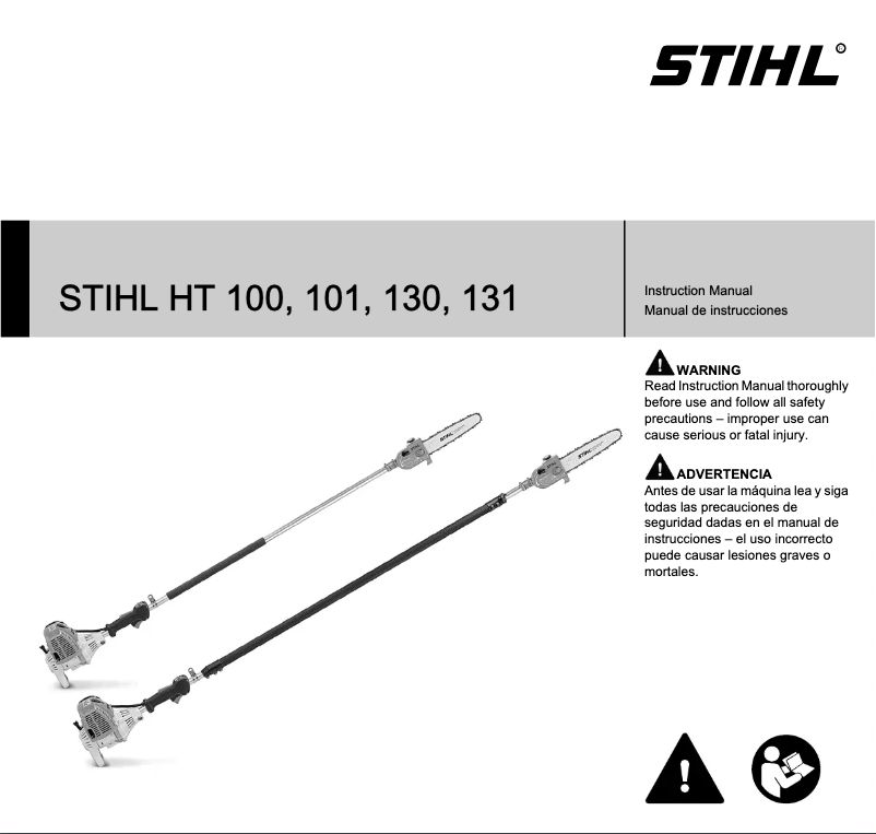 Page n°1 - Manuel utilisateur Stihl HT 131