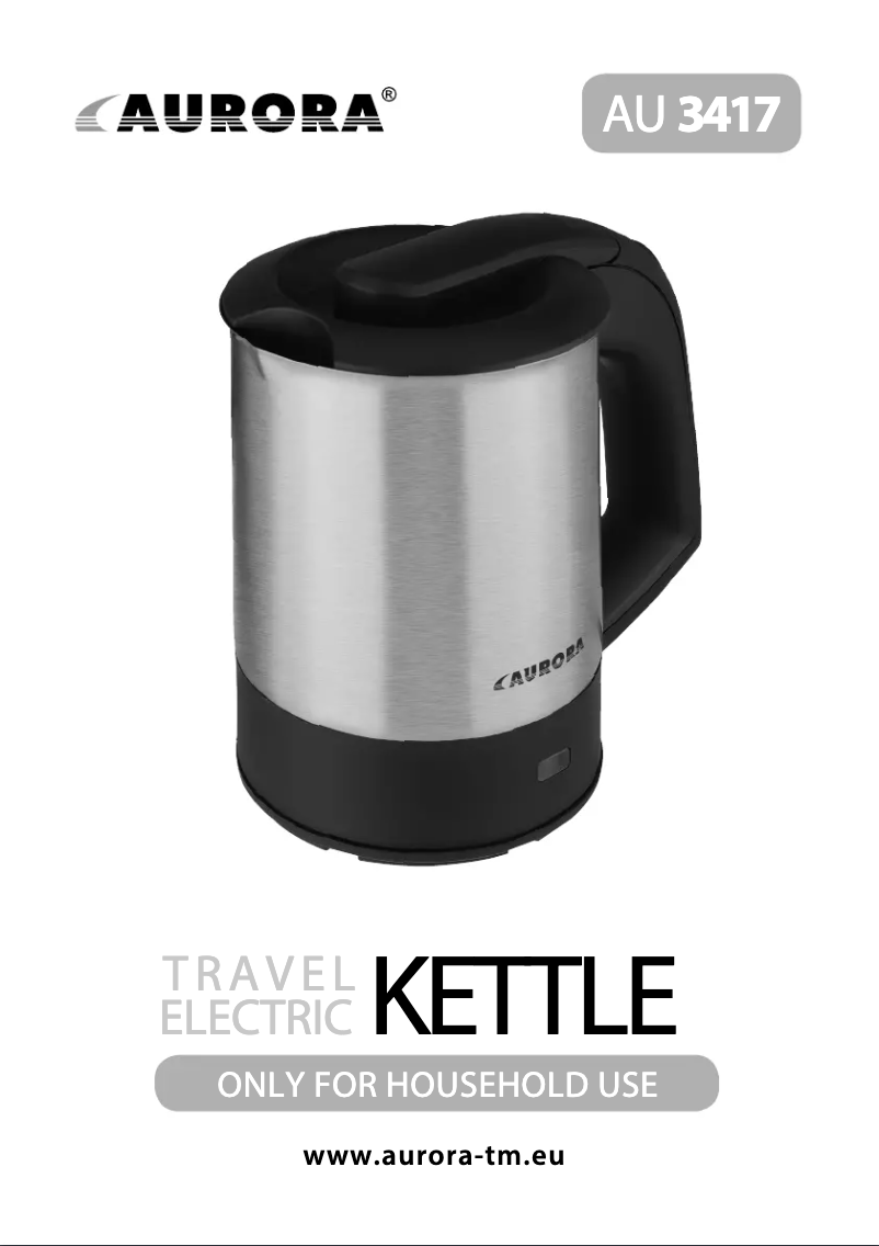 Page 1 de la notice Manuel utilisateur Aurora AU 3417