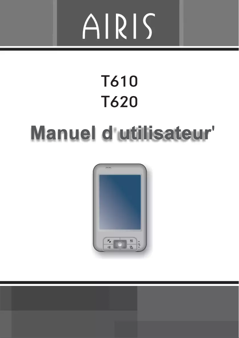 Page n°1 - Manuel utilisateur Airis T620