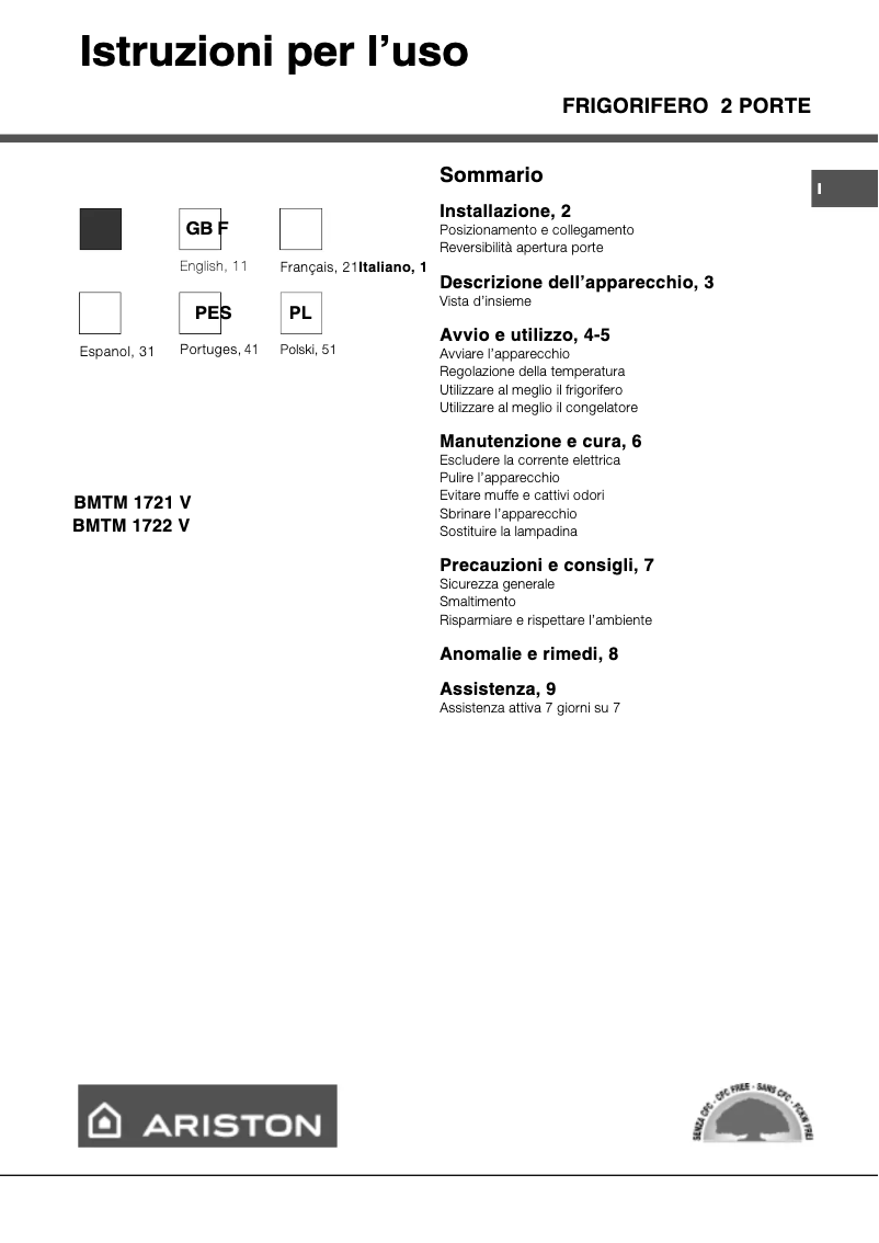 Image de la première page du manuel de l'appareil MTM 1722 V B