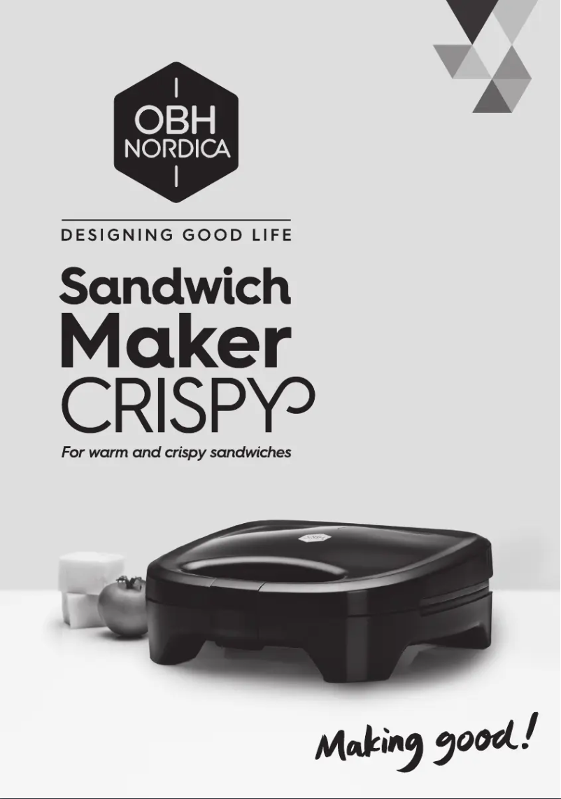 Página 1 del manual Manual de usuario OBH Nordica Crispy 6882