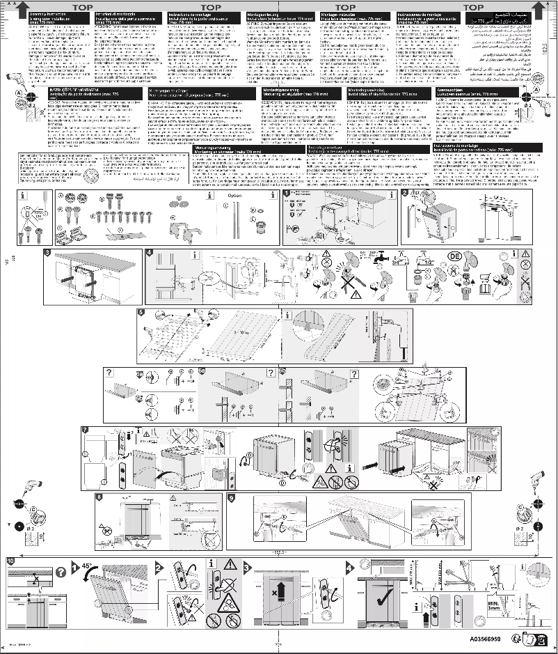 Image de la première page du manuel de l'appareil ZDLN6631