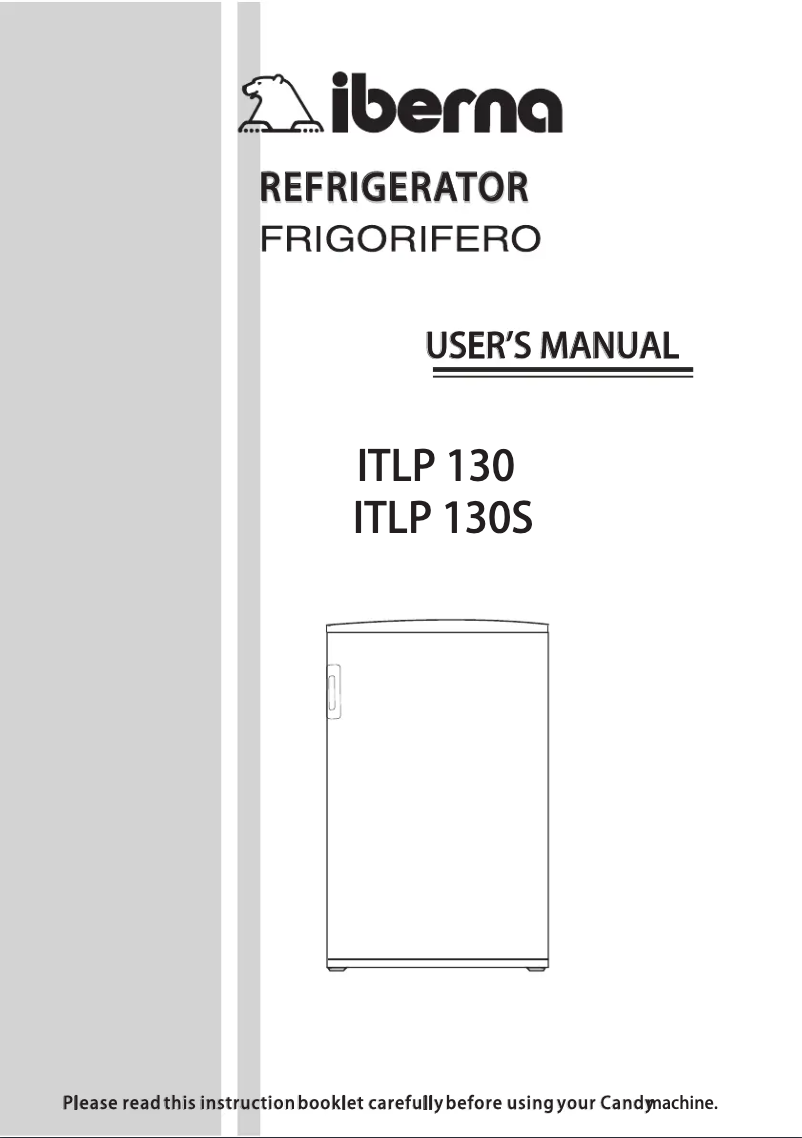 Page n°1 - Manuel utilisateur Iberna ITLP 130