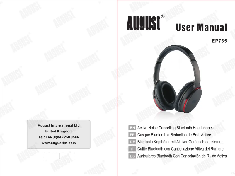 Image de la première page du manuel de l'appareil EP735