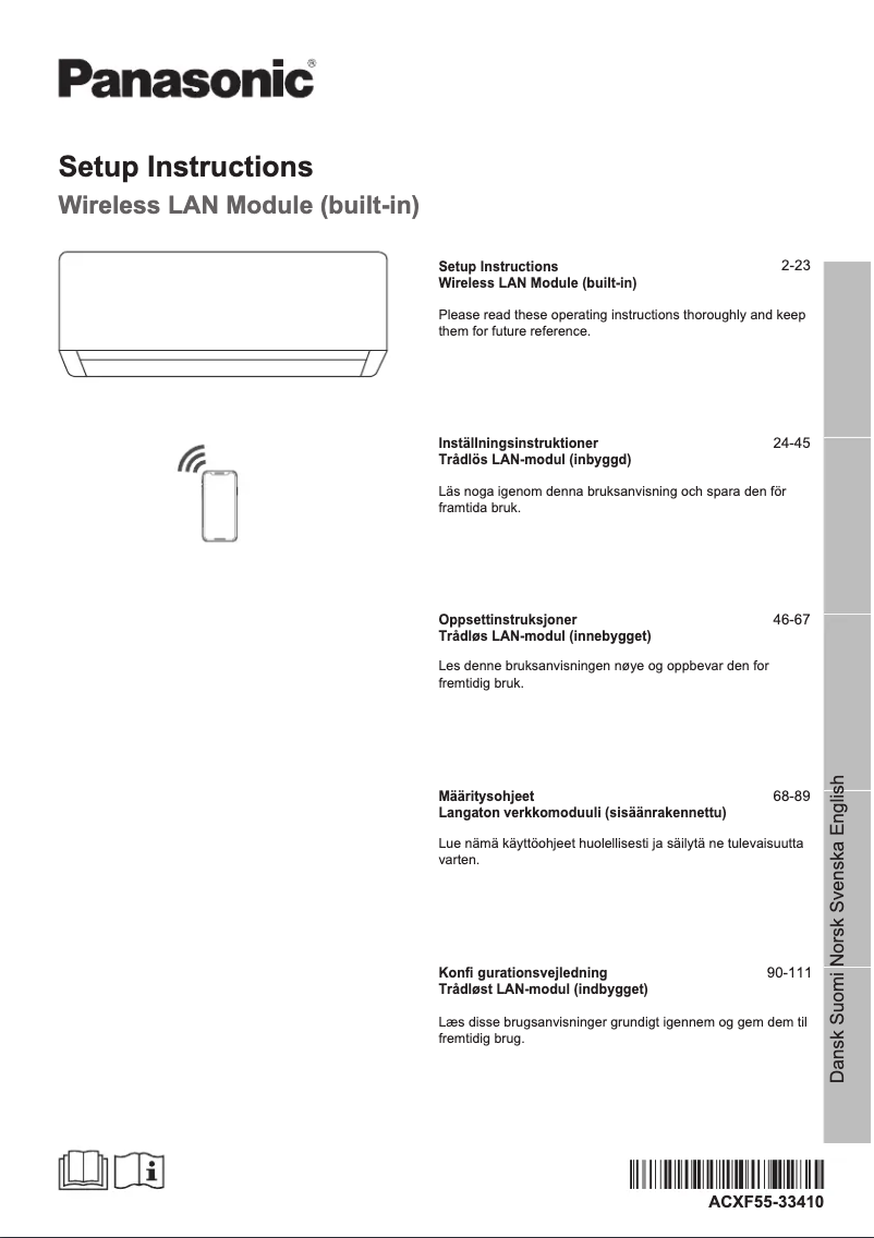 Page 1 de la notice Manuel utilisateur Panasonic CS-NZ35YKE