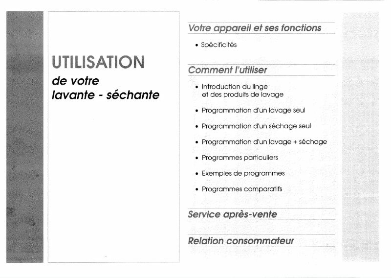 Página 1 del manual Manual de usuario Vedette LST105